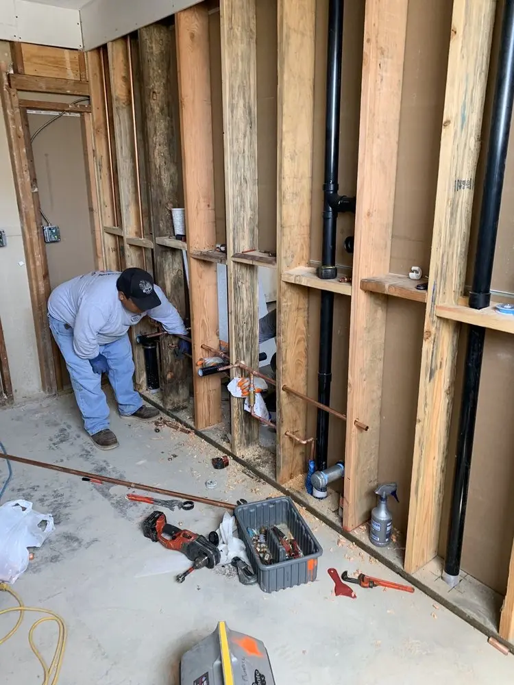 Commercial rough-in plumbing for Water Heater Replacement in Gulf Gate Estates